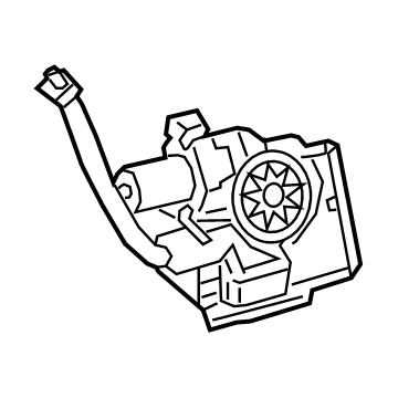 Toyota 69350-0R040 Lock Actuator