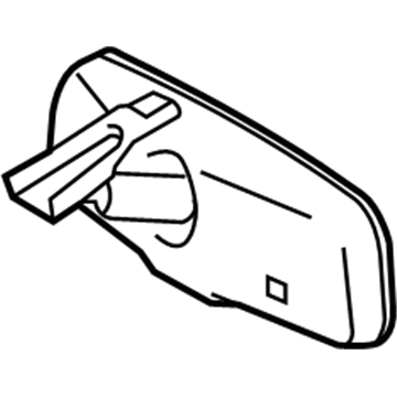 Lexus 87810-0WB50 Mirror Assembly, Inner Rear