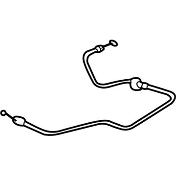 Toyota 53630-21010 Release Cable