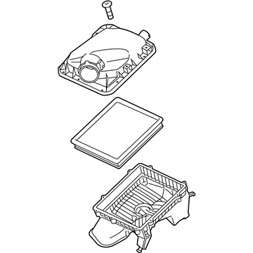 GM 23134626 Air Cleaner Assembly