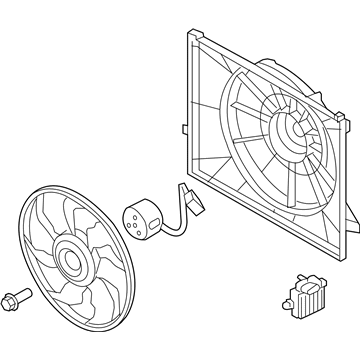 Kia 253802S550 Blower Assembly