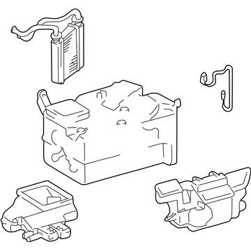 Toyota 87150-52093 Case Assembly