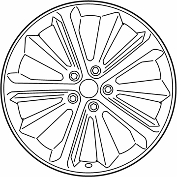 Infiniti D0C00-5CA3C Aluminum Wheel