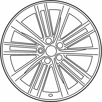 Infiniti D0C00-5CA4A Wheel-Aluminum