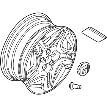 Honda 08W18-TRT-100 18-Inch Alloy Wheel