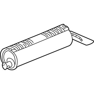 GM 22728721 Muffler