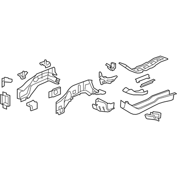 GM 22814590 Rail Assembly