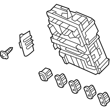 Acura 38200-TX4-A12 Box Assembly, Fuse (Rewritable)