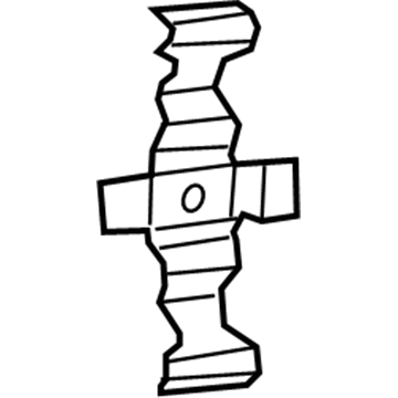 Mopar 5174333AA RETAINER-Brake Anti-RATTLE