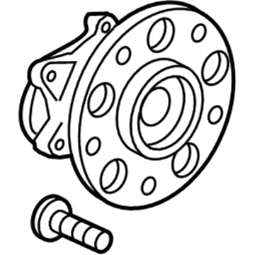 Acura 42200-T3R-A51 Bearing, Rear Hub Unit