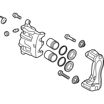 Kia 58190R0A00 CALIPER KIT-BRAKE, RH