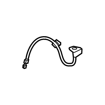 Kia 58732R0000 Hose-Brake Front, Rh