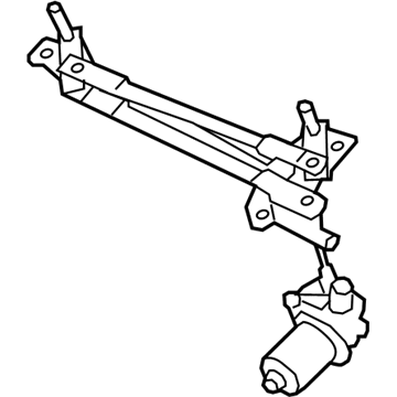 GM 92273050 Motor & Linkage