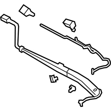 GM 92280130 Wiper Arm Assembly