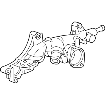 Honda 19410-RCA-A00 Passage, Water