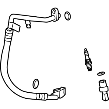 GM 60001751 Front AC Line