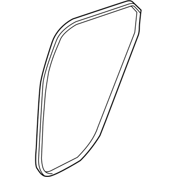 Acura 72815-TX4-A01 Seal, Rear Door Opening