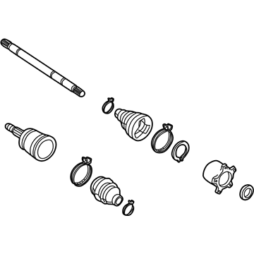 Infiniti 39600-CR500 Shaft Assy-Rear Drive