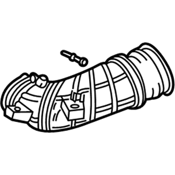Honda 17228-PRB-A01 Tube, Air Flow