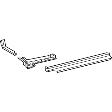 Toyota 57028-04010 Sidemember Assembly