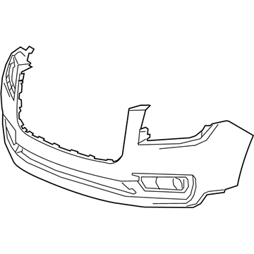 GM 23350830 Bumper Cover