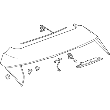 GM 39195532 Spoiler Assembly