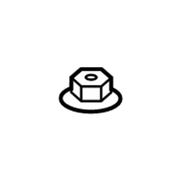 Mopar 6505297AA Nut-HEXAGON FLANGE