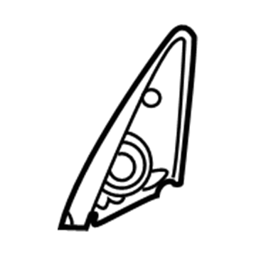 BMW 51-32-7-016-645 Corner Moulding, Left