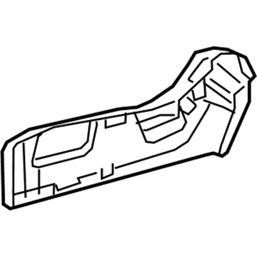 Lexus 71811-50110-A4 Shield, Front Seat Cushion
