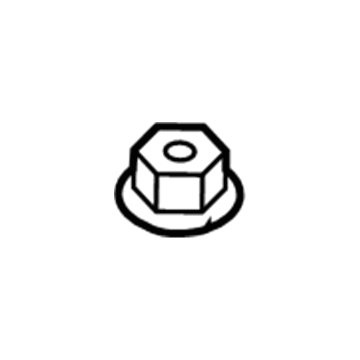 Honda 90371-SAA-010 Nut, Flange (12MM)