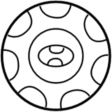 Hyundai 52962-1E100 Center Cap