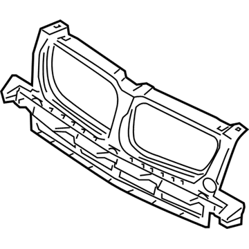 BMW 51-11-3-417-721 Insert, Bumper Front Centre