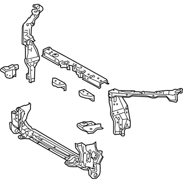 Toyota 53201-02250 Radiator Support