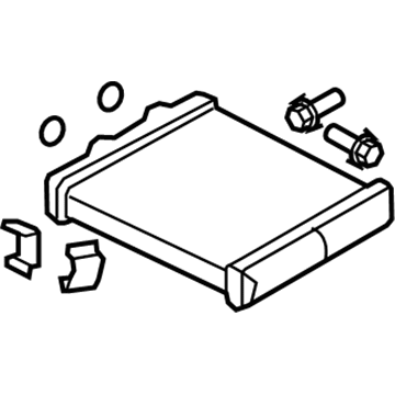 GM 93180006 Core Kit, Heater