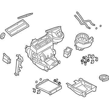 GM 93182458 Heater Assembly