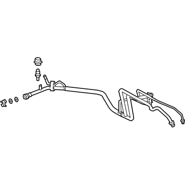 Lexus 88710-48770 Tube & Accessory Assembly