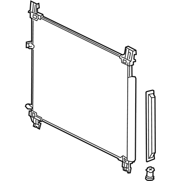 Lexus 88460-0E110 CONDENSER Assembly