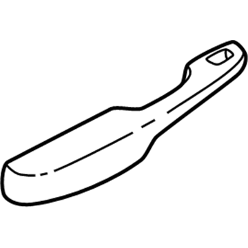 GM 15062480 Armrest Asm-Rear Side Door *Neutral Medium