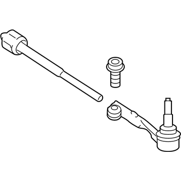 BMW 32-10-6-858-737 Right Tie Rod