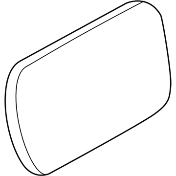 GM 88896418 Glass, Outside Rear View Mirror