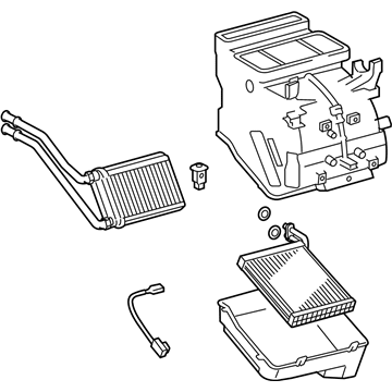 Toyota 87050-52063 Evaporator Assembly