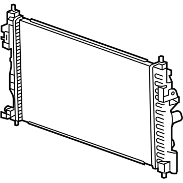 GM 23453634 Radiator