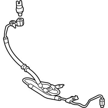 Lexus 44413-35010 Power Steering Pressure Feed Tube, No.1