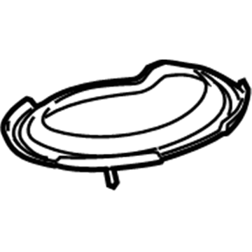 Kia 546331G000 Pad-Front Spring Lower