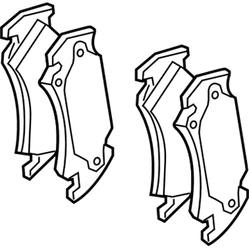 Mopar 5143402AB Front Disc Pads