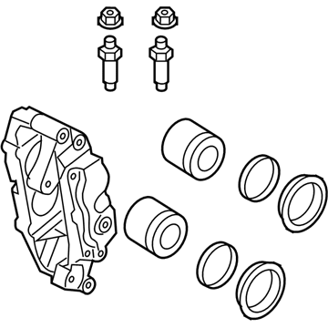 Mopar 5143407AA CALIPER-Disc Brake