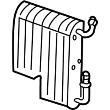 GM 52465502 Evaporator, Auxiliary A/C