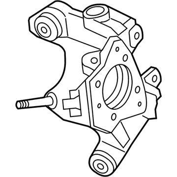 Acura 52215-TY3-A00 Knuckle, Left Rear