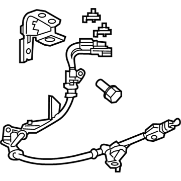 Acura 47510-TY3-J01 Harness Assembly, Epb R