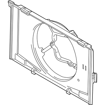 BMW 67-32-7-646-079 Fan Shroud